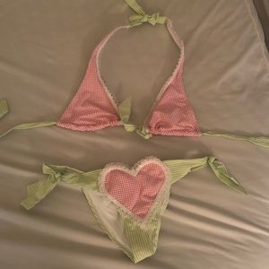 Beach Bunny Heart front bikini